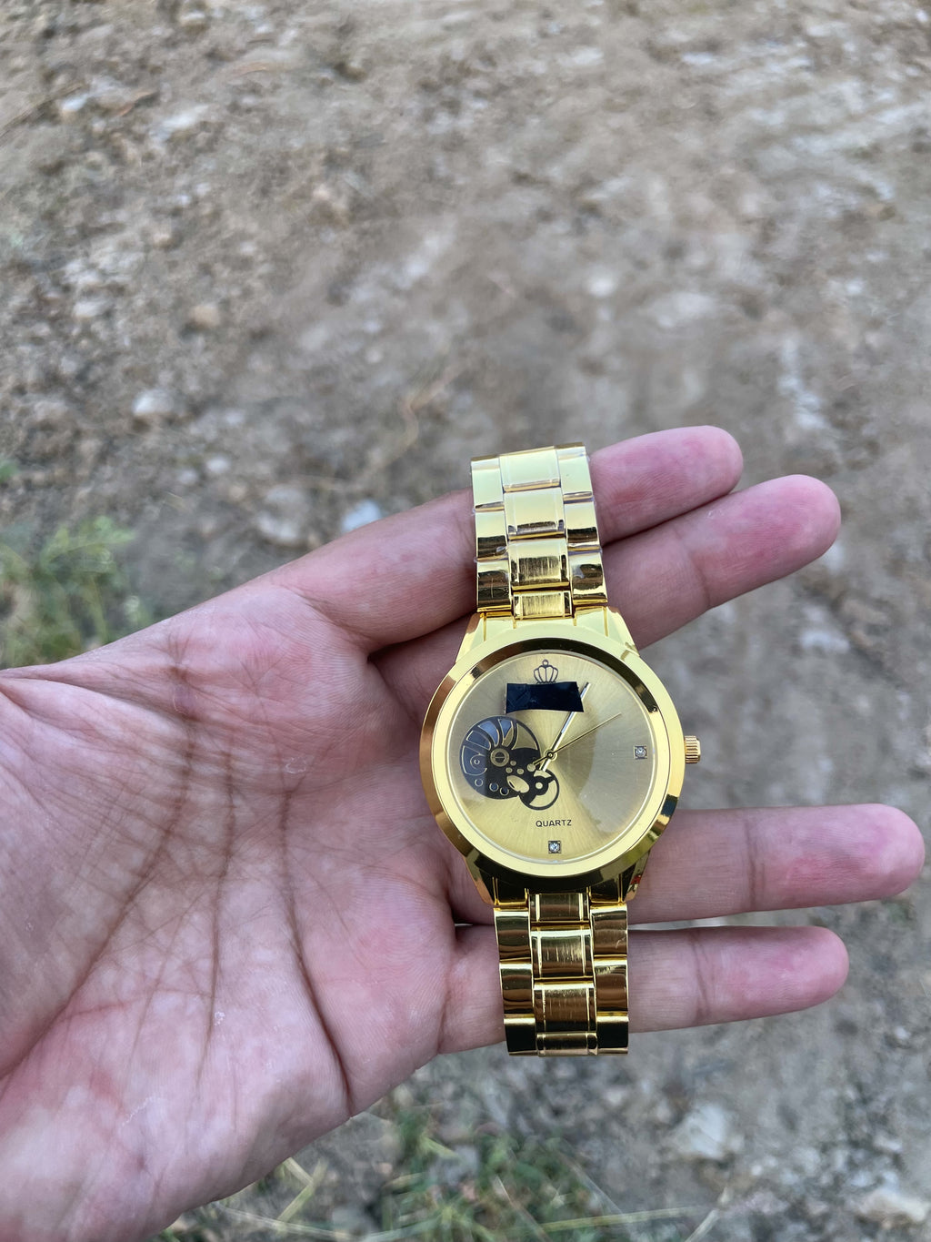 PKING FULLYGOLDEN SIMPLE WATCH