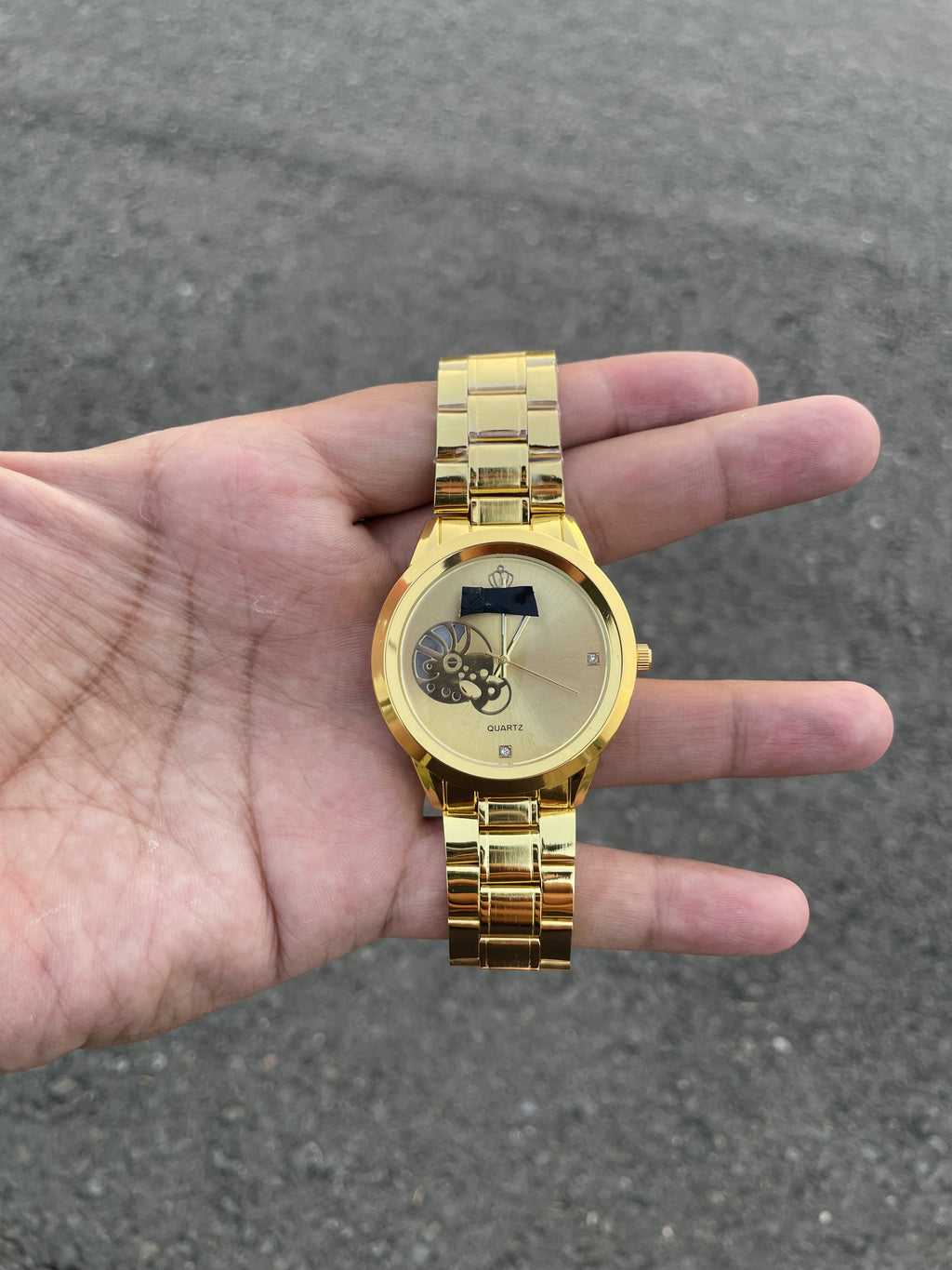 PKING FULLYGOLDEN SIMPLE WATCH