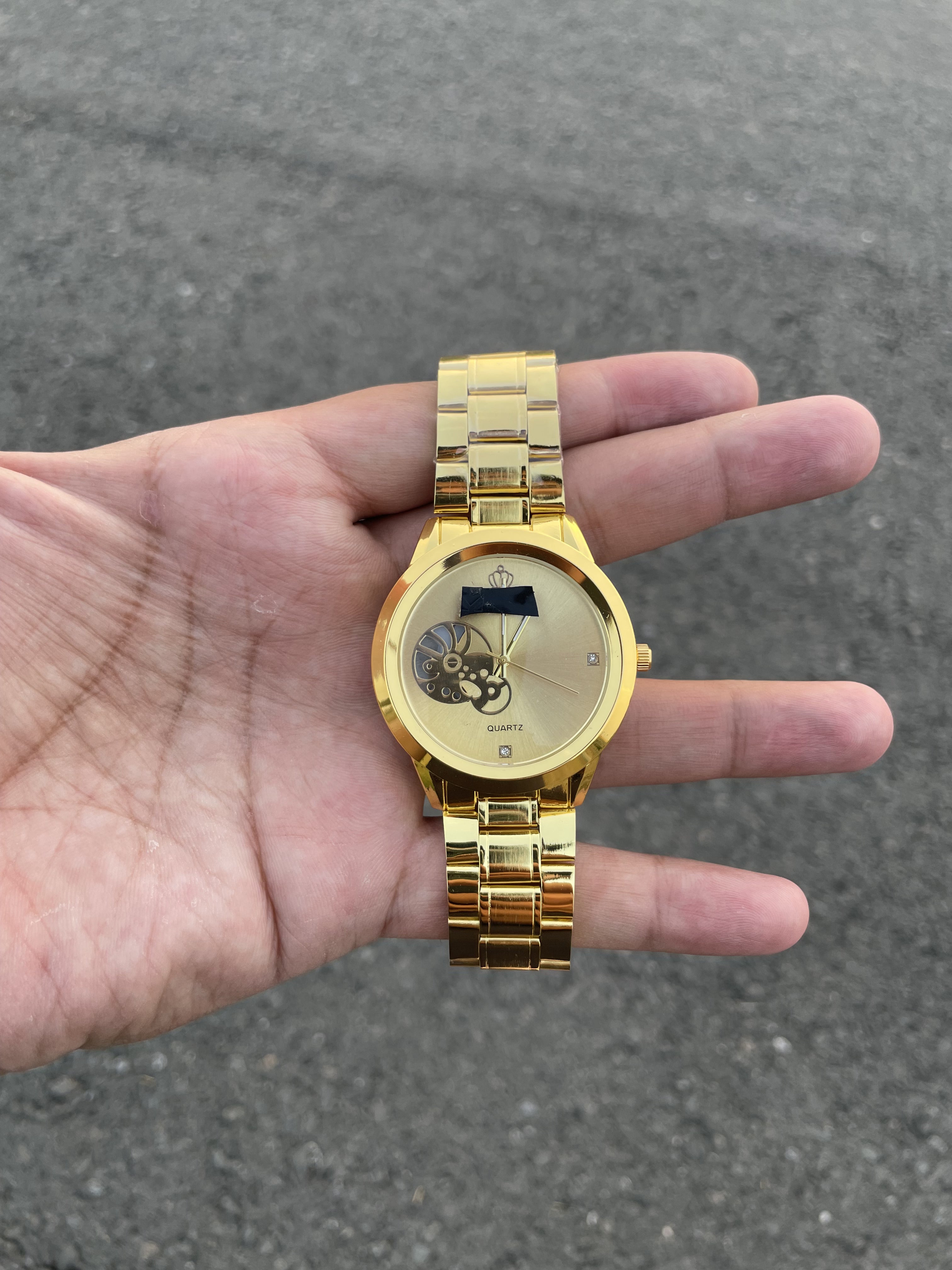 PKING FULLYGOLDEN SIMPLE WATCH