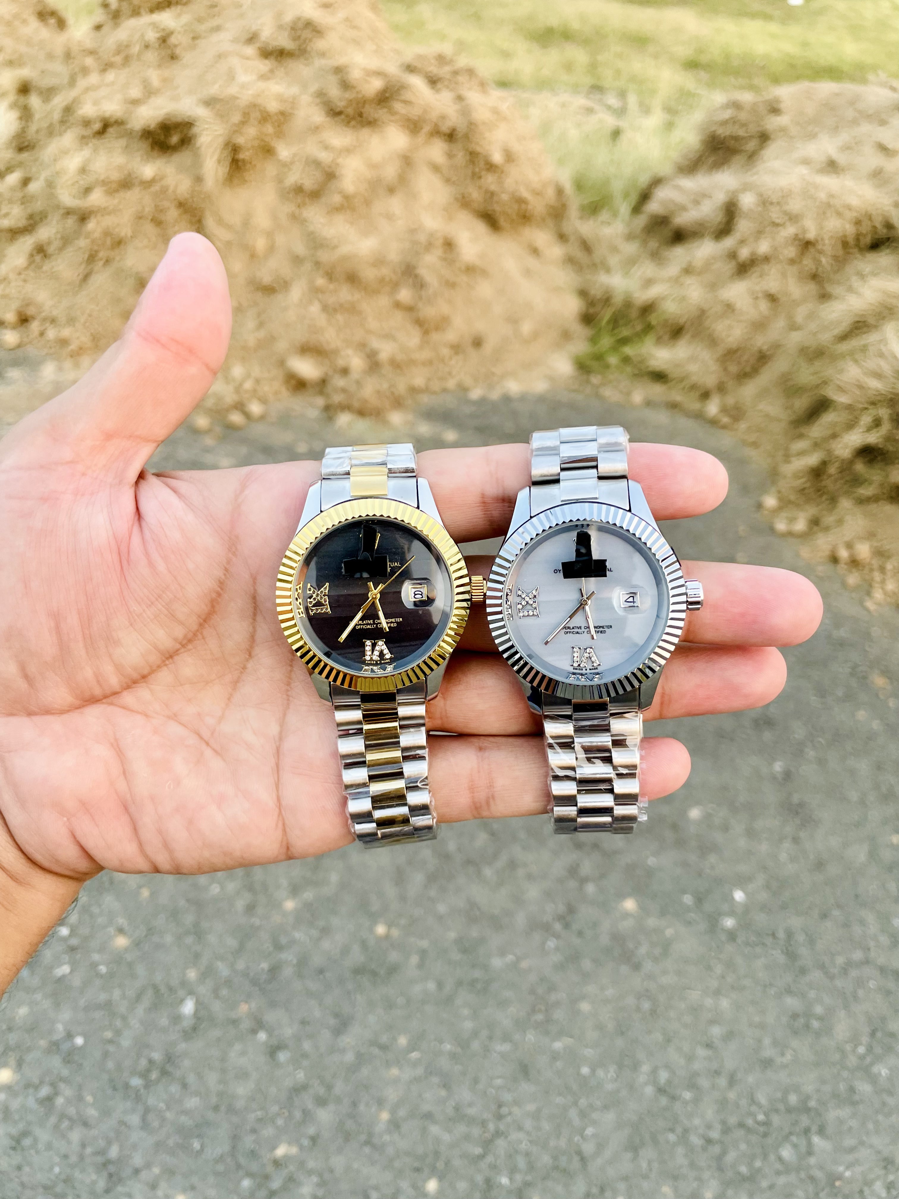BEAUTIFUL ICONIC COLOR DATEJUST WATCH