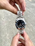 LUXURY STYLE BLACKDIAL SEMIAUTO WATCH